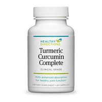 Healthy Directions Turmeric Curcumin Complete Supplement for Joint Pain Relief and Antioxidant Support, 60 softgels (30-Day Supply)