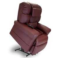 WiseLift 450 Sleeper Lift Chair - Enduralux™ Leather (Burgundy)