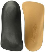Powerstep Signature Dress 3/4 Length Insole, brown, Men's 7-8.5, Women's 9-10.5
