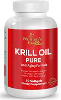 Pure Krill Oil 500Mg - Anti Aging Formula with DHA, EPA, Phospholipids and Astaxanthin - Red Omega 3 Supplement 1000 Mg Per 2 Softgells
