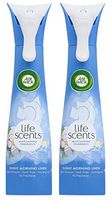 Air Wick Life Scents Air Freshener Spray - Sunny Morning Linen - Net Wt. 7.4 OZ (210 g) Per Can - Pack of 2 Cans (Colors Vary)
