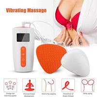 MEETKE Electric Breast Massager Enlargement Firming Pad Breast Dredge Breast Duct Accelerate Blood Circulation Size Up Breast Massage Machine