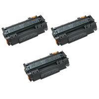 Amsahr 113R00726 Xerox 113R00726, 6180DN Remanufactured Replacement Toner Cartridge with Three Black Cartridges