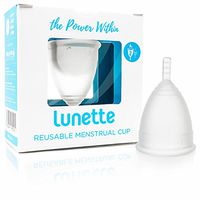 Lunette Menstrual Cup - Clear - Reusable Model 2 Menstrual Cup for Heavy Flow