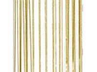 All Occasion Cello Gift Bags - 100 Count - Large - Gold Vertical Stripes