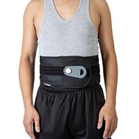 Lower Back Brace with Panel, Lumbar Spinal Decompression Back Belt Fusion & Discectomy Surgery Recovery – Spine Support for Bruised/Broken Tailbone Pain Relief - X-Large