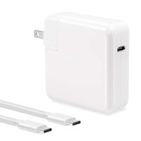 61W USB-C Power Adapter, IRIIJANE Power Delivery Replacement Type-C Charger with 6.6ft USB C Charge Cable for Thunderbolt 3 Port Compatible with MacBook Air/Pro 13 inch 2018