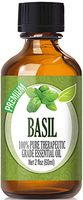 Basil Essential Oil - 100% Pure Therapeutic Grade Basil Oil - 60ml