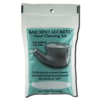 2 Packs of Ancient Secrets Nasal Cleansing Pot Salt - 8 Oz