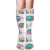 YLGG Vintage Camper Socks Casual Comfortable Soft Stockings, 50cm
