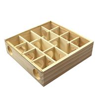Hamster Maze Wooden Toys Tube Tunnel Cage Seesaw House Rainbow Swing Small Animals Pets Play Toys for Rat Mouse Mice Hamsters