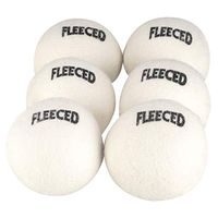 6 XL Wool Dryer Balls Organic Reusable Bag Great Value All Natural Fabric Softener A Fantastic Dryer Sheets Replacement Safe for Baby Non Toxic Eco Friendly Laundry Products or Fantastic Cat Toys