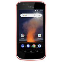 Nokia 1 - Android One (Go Edition) - 8 GB - LTE Unlocked Smartphone (at&T/T-Mobile/Metropcs/Cricket/H2O) - 4.5" Screen - Warm Red, TA-1079