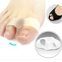 Treading - 2pair Gel Toe Separator for Overlapping Toes Orthopedic,Cushion Crooked Toes,Hallux Valgus Orthotics for feet Care Insoles