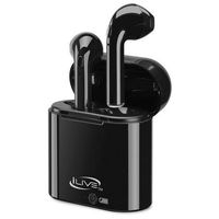 iLive IAEBT209B Truly Wire-Free Earbuds with Microphone (Black), One Size