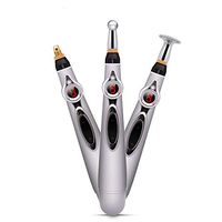 Fesjoy Multi-Functional 9-Level Electric Acupuncture Pen Electronic Meridian Energy Body Massager Pain Relief Magnet Therapy Instrument Massage Relaxation
