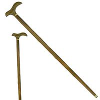 crutch LPY-GZ-007 Wooden Comfortable Handle Walking Sticks Retro Cane for Men and Women 84cm