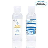 Hand Sanitizer Gel Travel Size Bulk Rinse-Free Hand Soap Alcohol Based Quick Drying Hand Refreshing Portable for Home School Office (100ML,3.52oz)
