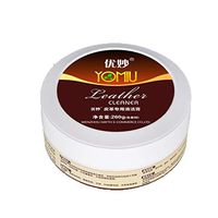 Ouniman Cream Leather Clean Bag Refurbishing Cleaner Cleaning Cream for Car Sofa Keyboard Softener, Restorer, Protector with Seed Oil & Triple-Filtered Beeswax - American Warehouse Shipment