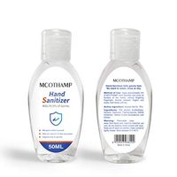 ForHe 50ml 75% Alcohol Disposable Hand Sanitizer Gel, Travel Hand Wash Cleaner Soap Wipes