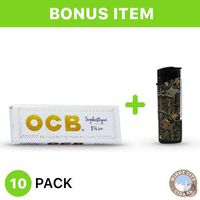 OCB Rolling Papers - Sophistique 1 1/4 (10) with LED Lighter