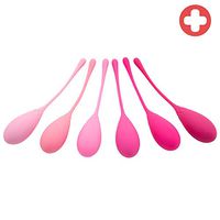 Kegel Weights Balls for Women Tightening 6 Pieces for Women Tightening & Pelvic Floor Exercises Strengthen Bladder Control Pelvic Floor Kegel Ball for Beginners& Advanced