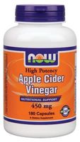 NOW Apple Cider Vinegar 450 mg 180 caps