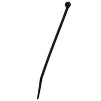 NavePoint 10 Inch Nylon UV Resistant Cable Wire Zip Tie 50 lbs - Black 1000 Pack Lot Pcs Qty