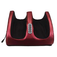 Shiatsu Foot Massager Foot Massager with Remote Control Circulation Heat Function Air Compression Rolling for Pain Soreness