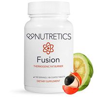 Nutretics Fusion Thermogenic Fat Burner for Men and Women - Weight Loss Supplement/Diet Pills Support Fat Burning,Muscle Preservation,Boosted Metabolism,Clean Energy & Appetite Suppression,180 Tablets