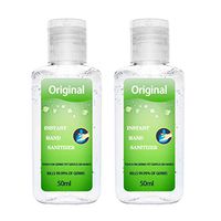 Becoler Store 2PC 50ML Travel Portable Mini Hand Sanitizer Gel Hand Soap Gel Instant Skin Cleansing Refreshing Hand Sanitizer Gel for Adults and Kids Gifts