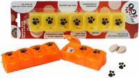 Pills 2 Go Pillcase for Pet Medication Orange 1 Count