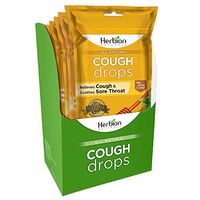 Herbion Naturals Herbal Cough Drops with Honey Lemon Flavor