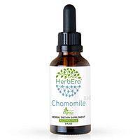 Chamomile B60 Alcohol-Free Herbal Extract Tincture, Organic Chamomile (Matricaria Recutita) Dried Flower (2 fl oz)