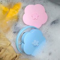 5Pcs Washing Machine Lint Filter Bag Household General Float Laundry Mesh Hair Catcher Floating Ball Pouch (A)