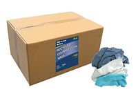 Pro-Clean Basics A99603 Recycled Colored Cloth Rags, 25 lb. Box