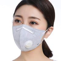 Breathing valve disposable dust-proof breathable cleaned easily breathable industrial dust haze nose personal protective equipment, paper towels, wet paper towels 4pcs