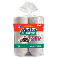 Hefty Supreme Foam Bowls Heavyweight, 12 oz. (300 Count.)