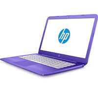 HP Stream 14in Flagship Laptop Computer, Intel Celeron N3060 up to 2.48GHz, 4GB RAM, 32GB SSD, Wifi, Bluetooth, Webcam, USB 3.0, Windows 10 Home, Purple (Renewed)