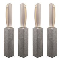 KAWABOSS Pumice Cleaning Stone with Handle Toilet Bowl Ring Remover Hard Water Four Piece
