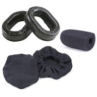Rugged Air Gel-Comfort-KIT 1 Pair of Gel Ear Seals with 1 Pair of Cloth Ear Covers and a High Wind Mic Muff Kit