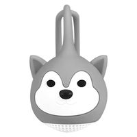 ULTECHNOVO Mini Wireless Speaker Cute Wolf Shape Speaker 4.2 Audio Portable Subwoofer Speaker Early Education Speakers for Desktop Ofiice Car Outdoor