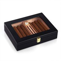 YX Xuan Yuan Cigar Box，Imported Cedar Wood Cigar Box humidor Portable Cigar Box Cigar moisturizing Constant Humidity Cigar Box Cigar Box (Color : A)