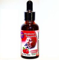 Raspberry Flavoring Medicine Flavor Drops for Baby Child Kids Bad Tasting Medicines Raspberry 1 Oz Flavor Vial 600 Drops of Flavors