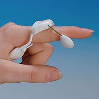 LMB Acu-Spring Finger Extension Assist Size: Size B, length 3' (7.6cm) - Model 703901