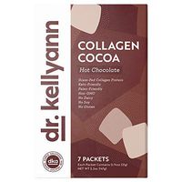 Keto Cocoa Hot Chocolate Packets to Go by Bone Broth Expert Dr. Kellyann - 100% Grass-Fed Collagen, Coconut Milk & Cocoa Powder - Perfect for Keto, Paleo & Weight Loss Diets - 0g Sugar (7 Servings)