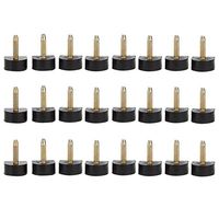 Heel Tip, High Heel Tip Non-Slip 24Pcs Heel Dowels Protector For Races, Weddings, Formal Occasions (12X12mm)