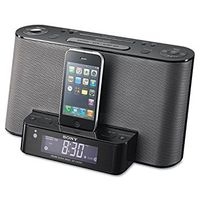 Sony ICFCS10iP - AM/FM Clock Radio with iPod/iPhone Speaker Dock.