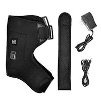 Heated Shoulder Wrap Brace USB Portable Electric Shoulder Heating Pad for Rotator Cuff Frozen Shoulder AC Joint Pain Shoulder Dislocation Sprains Bursitis Muscles Pain Relief Unisex for over use