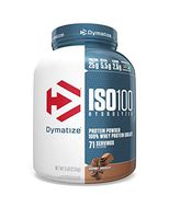 Dymatize ISO100 Hydrolyzed Protein Powder, 100% Whey Isolate Protein, 25g of Protein, 5.5g BCAAs, Gluten Free, Fast Absorbing, Easy Digesting, Gourmet Chocolate, 5 Pound